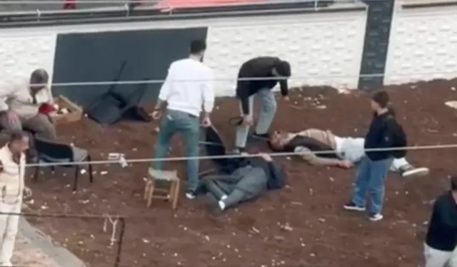 Kasap dükkanında silahlı kavga kamerada: 2 ö*ü 2 yaralı