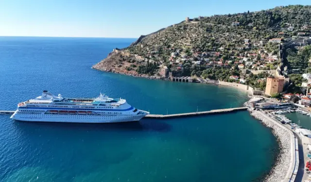 Alanya'da kruvaziyer turizminde istikrarlı büyüme
