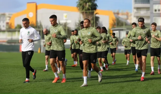 Alanyaspor'da derbi mesaisi