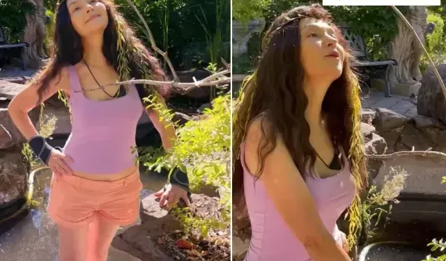 ABD'de yaşayan 'Tokatçı'nın Emine'si, pozlarıyla büyüledi! Gören küçük dilini yuttu