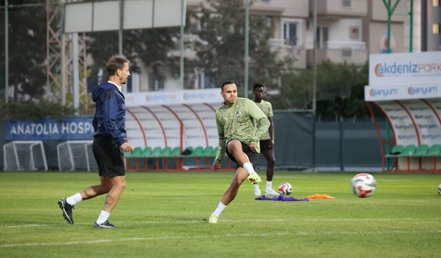 Alanyaspor'dan Karagümrük mesaisi