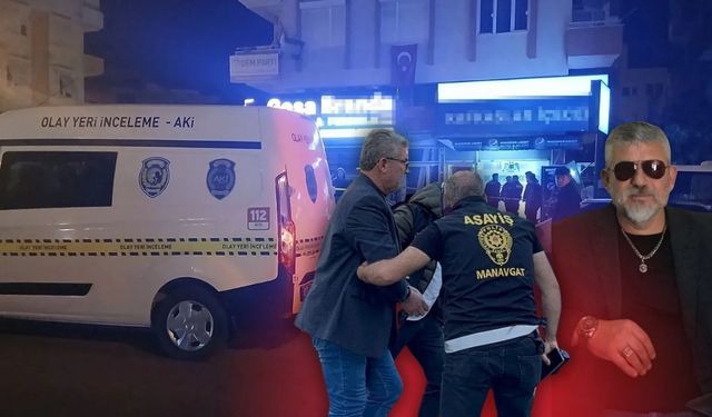 Manavgat'ta korkunç olay: Masada oturan 2 kişiyi öldürmüş