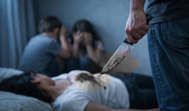 Antalya'da korkunç olay: Annelerinin babaları tarafından bıçaklandığını çocuklar ihbar etti