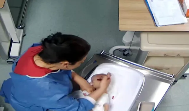 5 günlük bebeği yapmadığını bırakmayan cani hemşire hakkında tutuklama kararı!