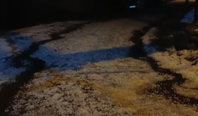 Gazipaşa'da gece yarısı şoku: Kent beyaza büründü