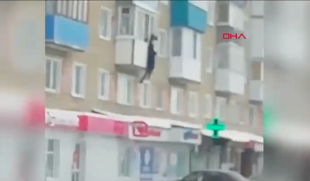 Yasak aşk fena yakalandı! Sevgili balkondan sarktı, sonu şok etti
