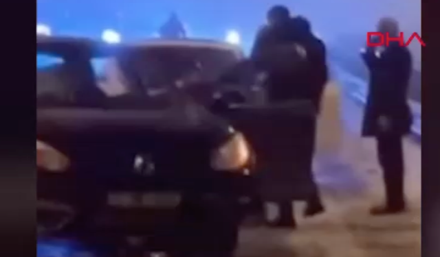 13 araç birbirine girdi: 7 yaralı