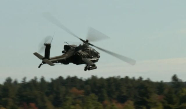 Havada kaza: Helikopter düştü