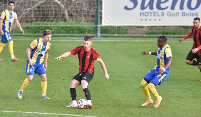 Gaziantep, Antalya kampındaki ilk maçına çıktı