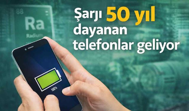 Şarj derdi tarihe mi karışıyor? Telefonlarda 50 yıla varan pil gücü