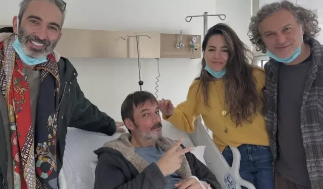 Nakil için hastaneye kaldırılmıştı: Arkadaşlarından destek ziyareti