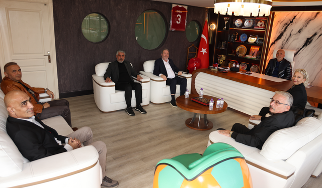 Anavatan Partisi'nden Alanyaspor'a ziyaret