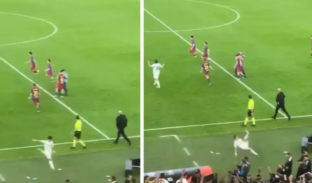 Süper Kupa finaline damga vuran anlar: Sinir krizi geçirdiği anlar kamerada