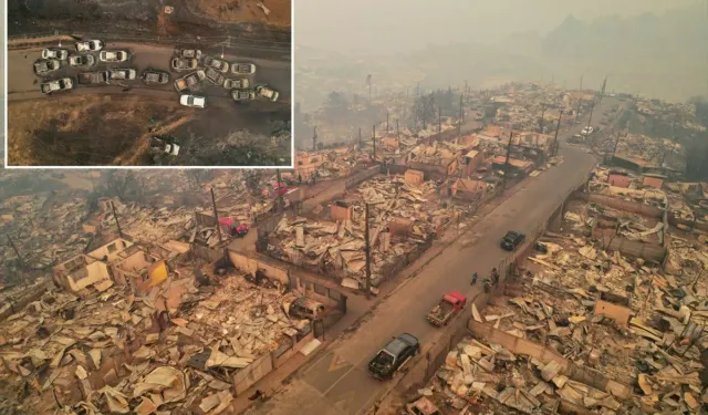 Alevler o ülkeyi yuttu: 18 ölü ve 300 ev yok oldu