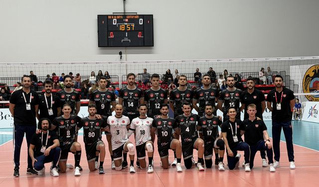 Alanya Belediyespor'a Avrupa'da soğuk duş