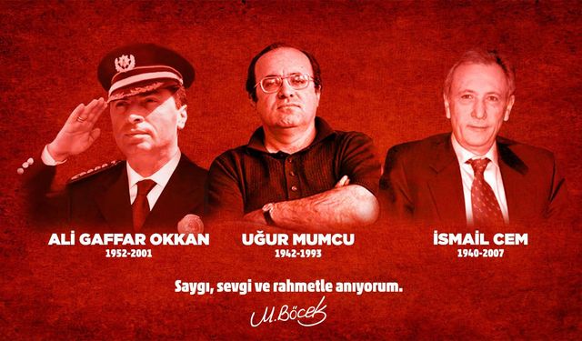 Tutuklu Başkan Muhittin Böcek’ten üç büyük değere saygı duruşu