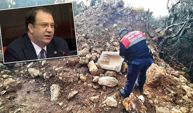 Meclis'te define şoku: Vali ve albay kaçak kazıda basıldı