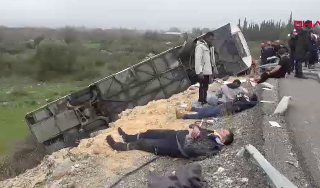 Antalya'daki feci otobüs kazasında sağ kalanlar o anları anlattı