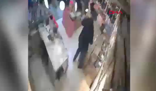 Asma tavanın altında kaldı