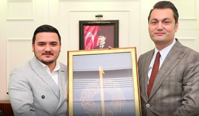 Kaymakam Öztürk'e faaliyetler anlatıldı