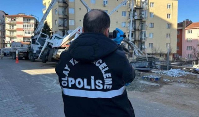 Uşak’ta beton pompası devrildi: 29 yaşındaki işçi öldü