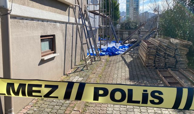 Belindeki halat koptu, 3’üncü kattan düştü