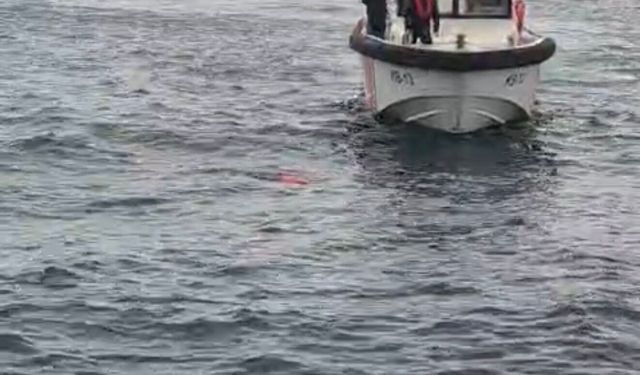 Denizde hareketsiz halde bulundu; hastaneye kaldırıldı
