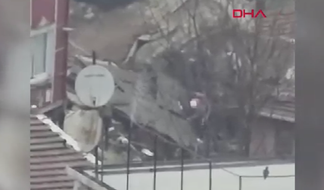 Son dakika - 4 katlı bina çöktü