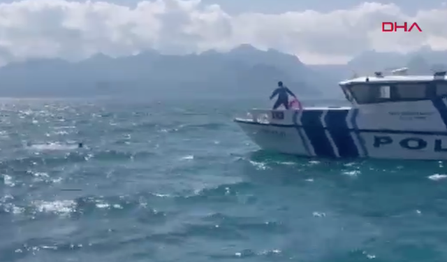 Antalya’da SUP kabusu: 3 saat sonra kurtarıldı