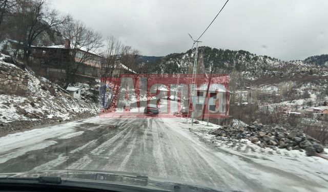 Alanya zirvelerinde kar alarmı: Yollarda tehlike çanları