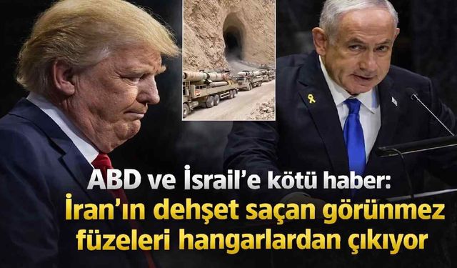 ABD ve İsrail'e kötü haber: İran'ın “görünmez füzeleri” hangarlardan çıkıyor