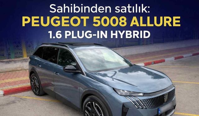 Sahibinden satılık: Peugeot 5008 Allure Plug-in Hybrid