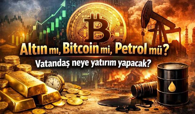 Altın mı, Bitcoin mi, Petrol mü? Vatandaş neye yatırım yapacak?