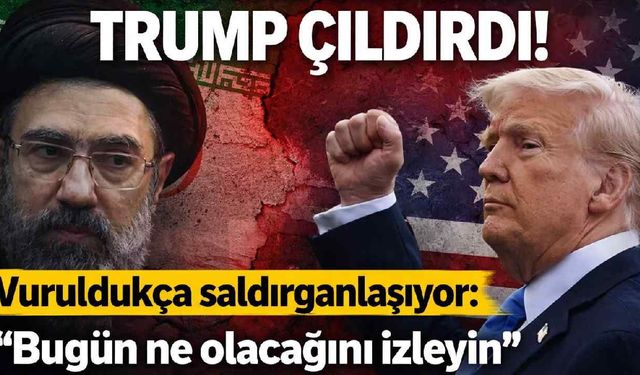 Trump çıldırdı! Vuruldukça saldırganlaşıyor: “Bugün ne olacağını izleyin”
