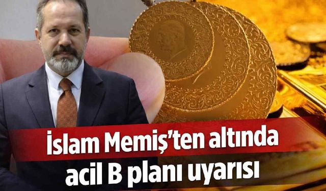 İslam Memiş'ten altında acil B planı uyarısı