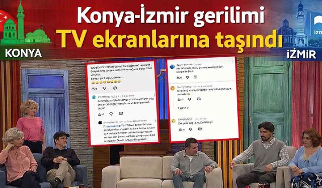 Konya-İzmir gerilimi TV ekranlarına taşındı - Konya Haberleri