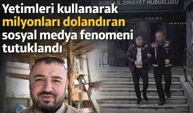 Yetimleri kullanarak milyonları dolandıran fenomen tutuklandı