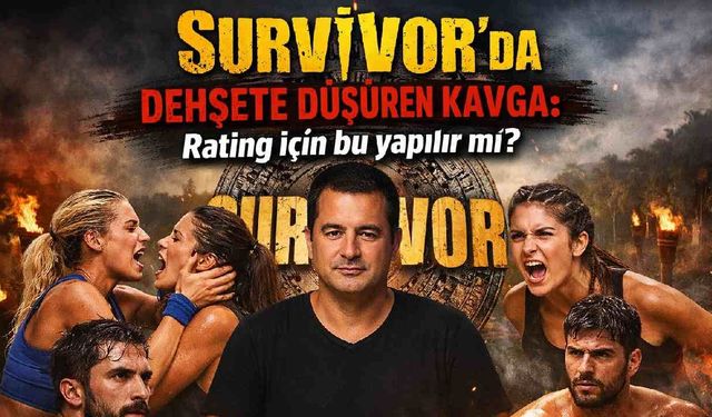 Survivor'da dehşete düşüren kavga: Rating için bu yapılır mı?