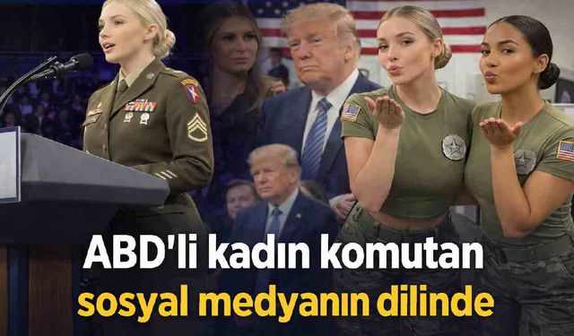 ABD'li kadın komutan sosyal medyanın dilinde
