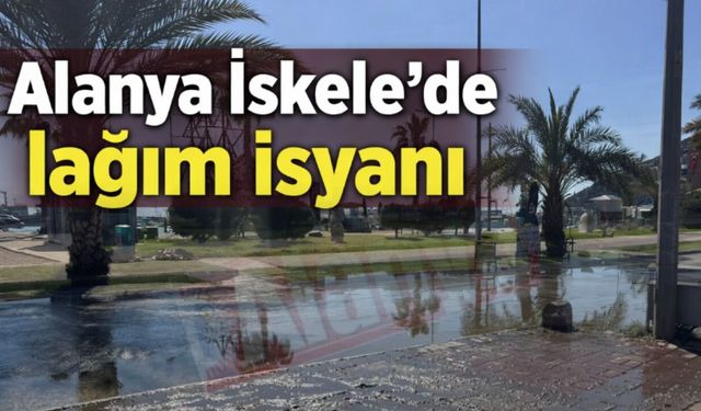 Alanya İskele’de lağım isyanı: Alanya Belediyesi düğmeye bastı