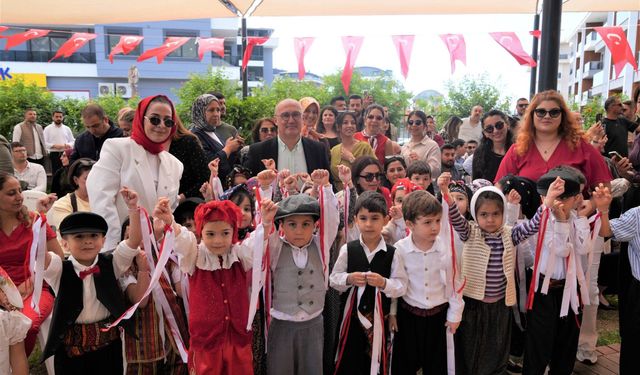 Alanya’da 23 Nisan coşkusu kreşlere taştı: Miniklerden unutulmaz gösteriler