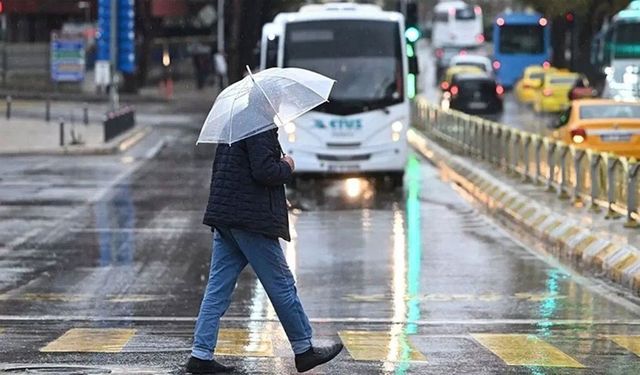 Bakanlıktan 20 ile sağanak uyarısı