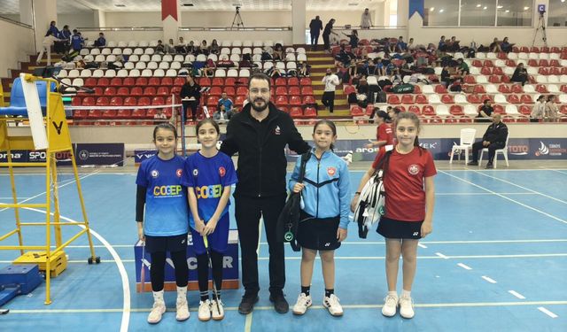 Alanya Belediyespor’dan badminton başarısı