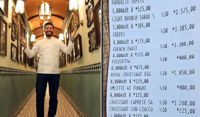 Danilo Zanna’nın restoran fiyatları sosyal medyayı ikiye böldü! Gelen hesap dudak uçuklattı