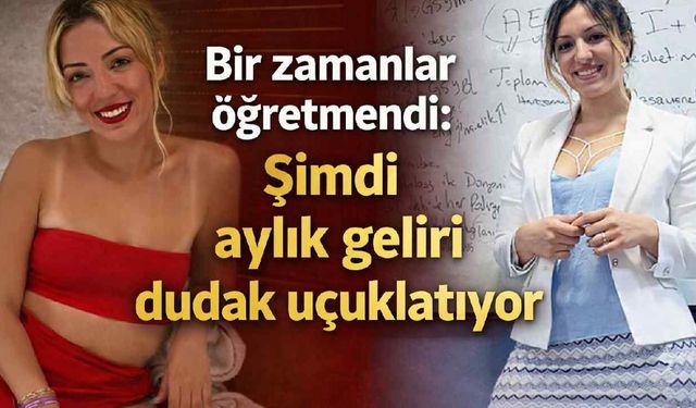 Fidan Atalay bir zamanlar öğretmendi: Şimdi aylık geliri dudak uçuklatıyor