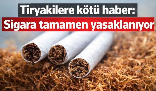 Alanya'da tiryakilere kötü haber: Sigara tamamen tarih oluyor