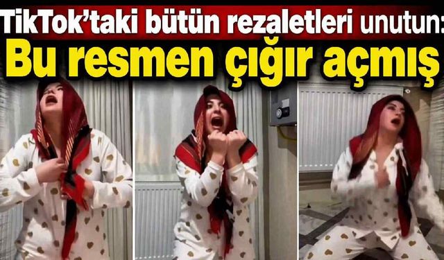 TikTok’taki görüntü olay oldu: Canlı yayında yaptıkları sosyal medyayı ikiye böldü
