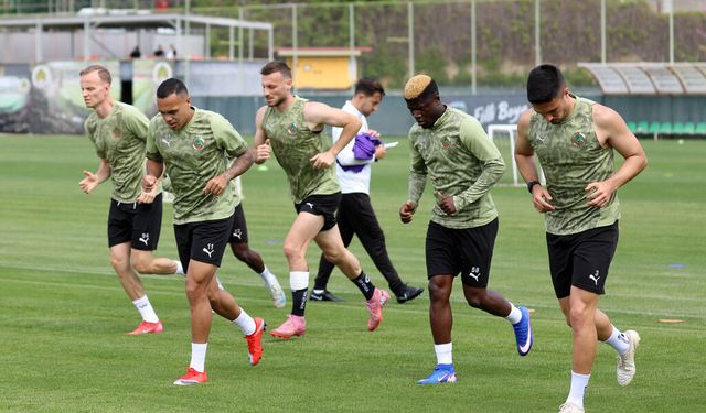 Alanyaspor'da Samsunspor hazırlıkları tam gaz
