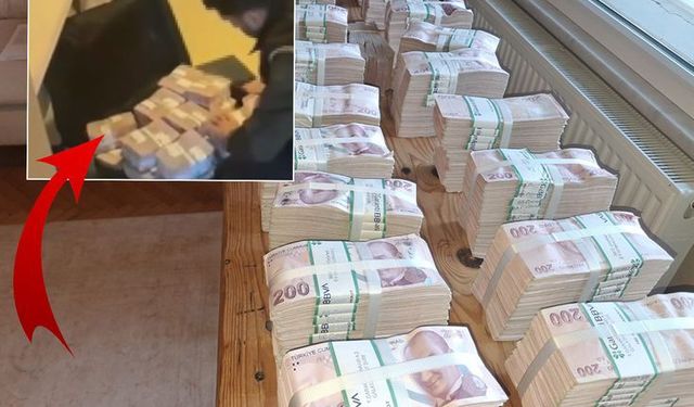 Yeni baklava kutusu olayı: Balya balya paralar ele geçirildi