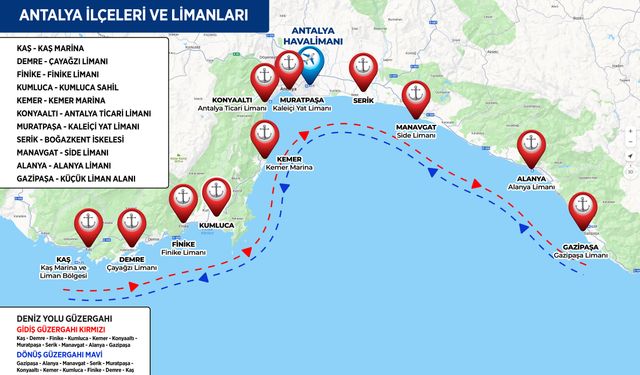 ATSO Başkanı Hacısüleyman’dan Antalya için deniz ulaşımı çağrısı
